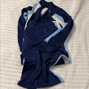 #145 Navy and Light Blue Tracksuit